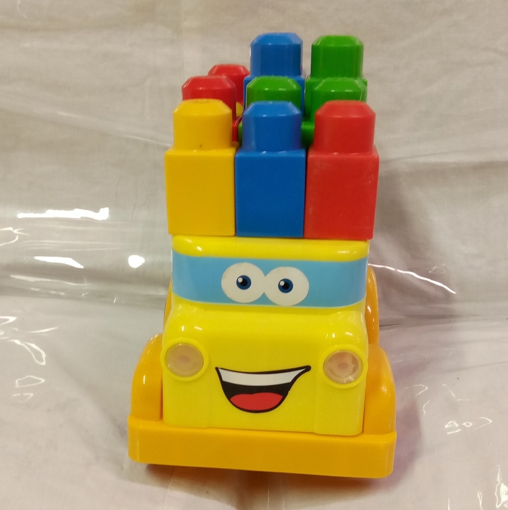 Buddy Brikz Talking Truck W/26 pc Mega Bloks Multi-Size,Designs Toy #3